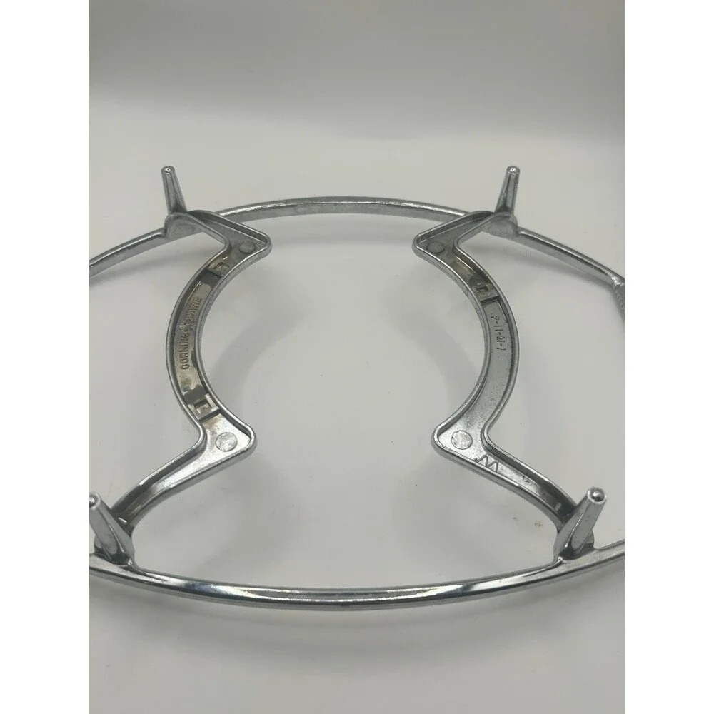 Vtg CORNINGWARE Casserole Trivet CHROME Metal Serving Cradle P-11-M-1 RETIRED